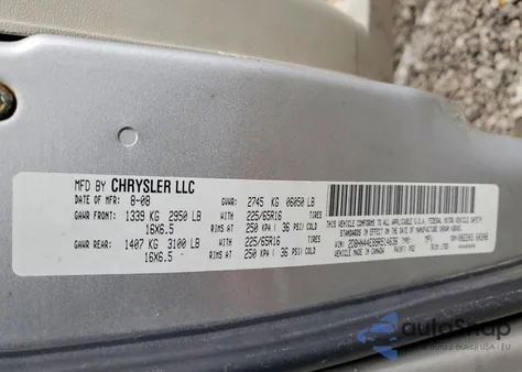 2009 Dodge Grand Caravan Se z USA, uszkodzony, nr VIN 2D8HN44E89R514636